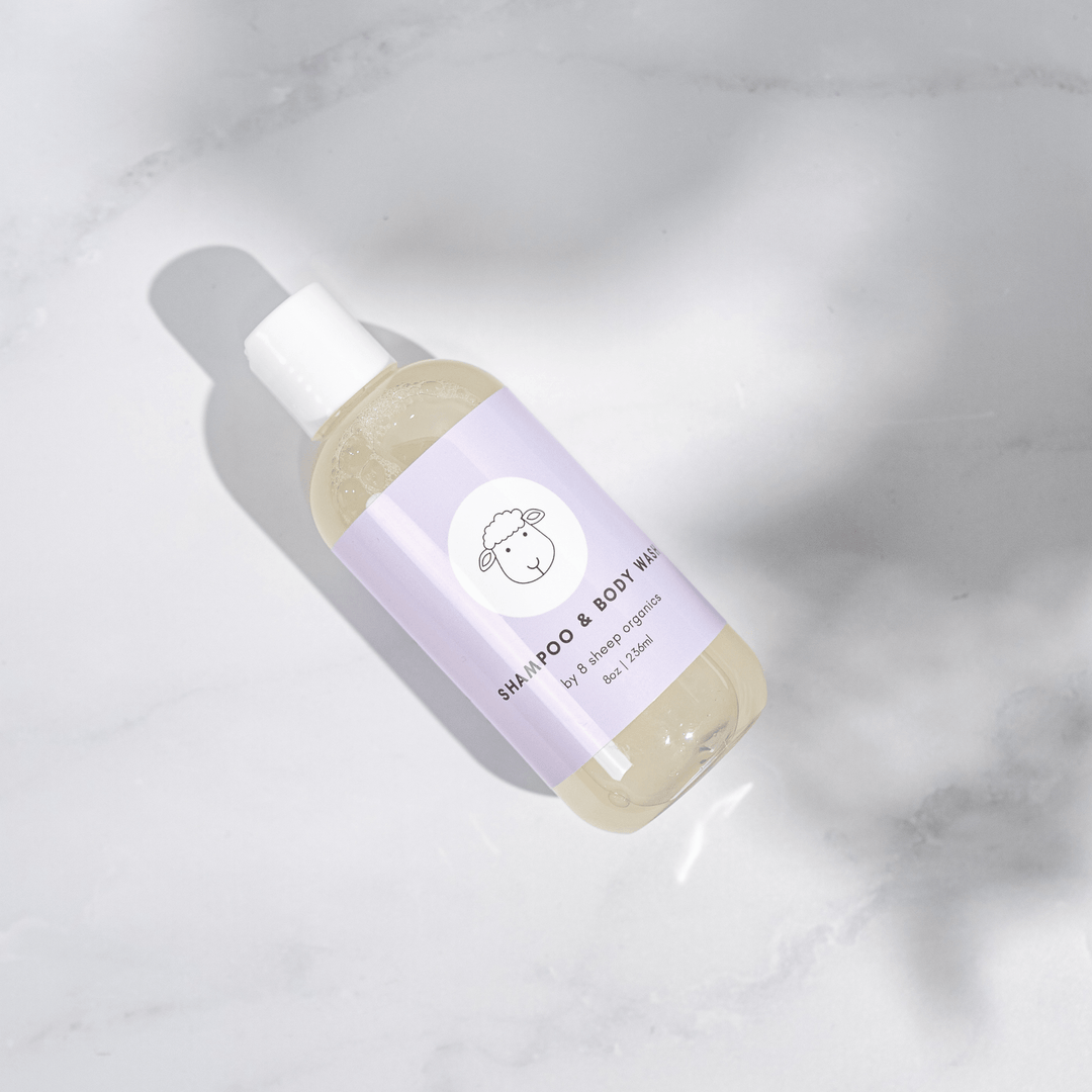 Shampoing et gel douche pour bébé