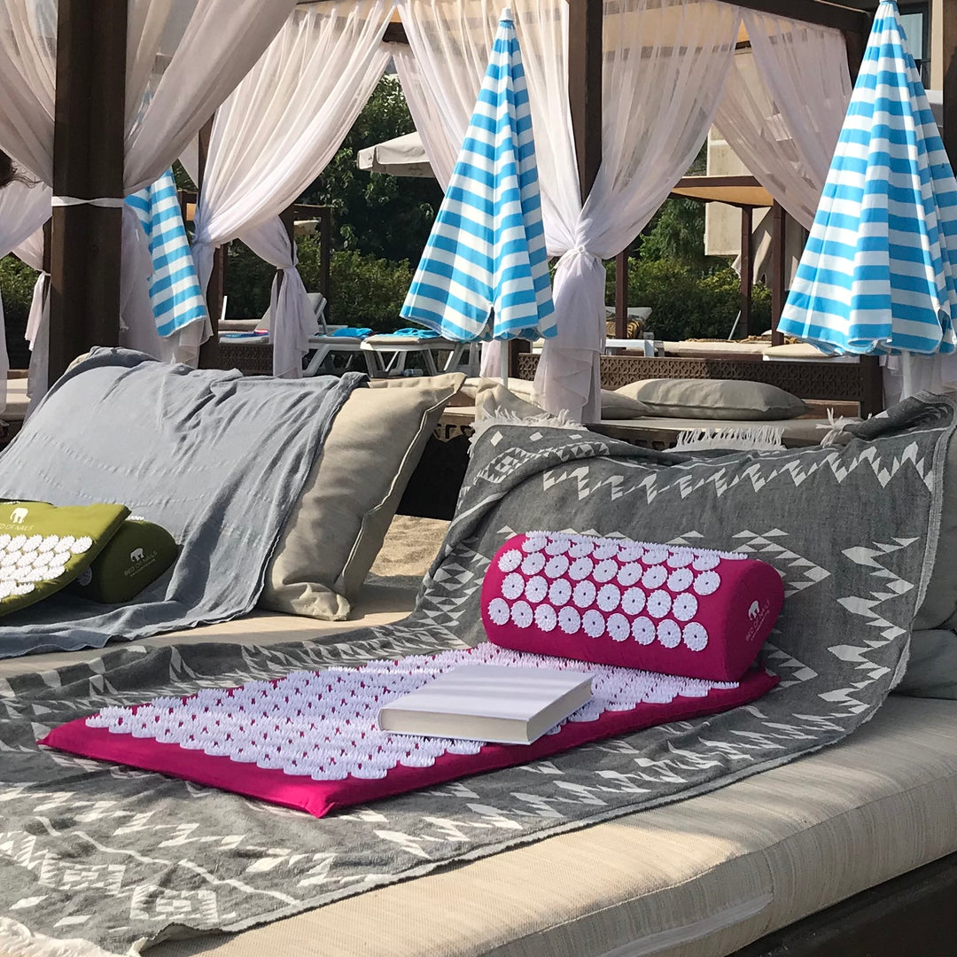 BON Mat & Pillow - Pink - Bed of Nails