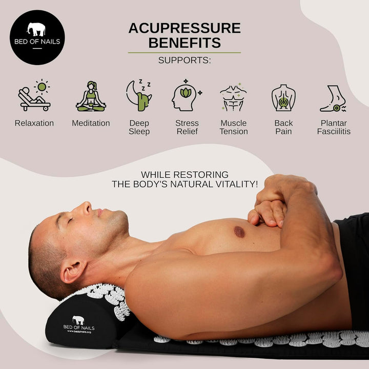 BED OF NAILS ACUPRESSURE BUNDLE - Green - 13104 nails - Bed of Nails