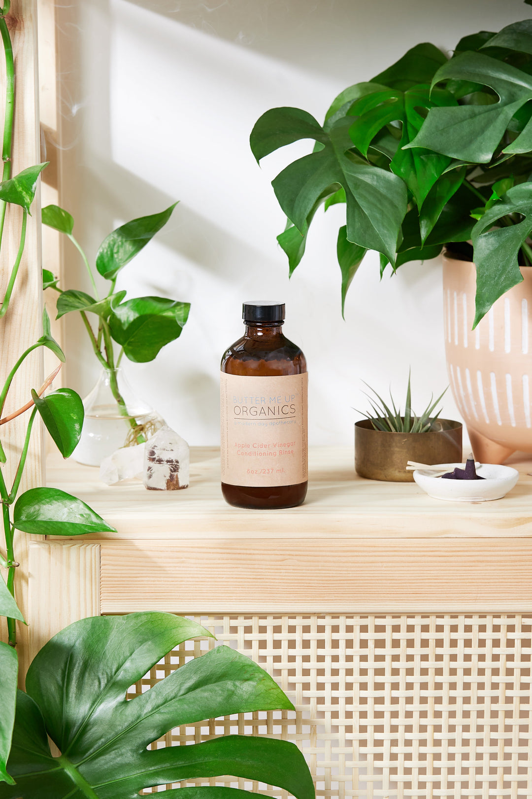 Après-shampoing au vinaigre de cidre de pomme / Après-shampoing bio / Après-shampoing aux herbes / Sans shampoing / Après-shampoing au vinaigre