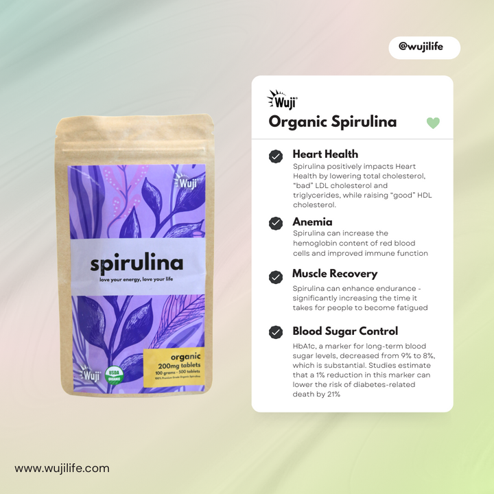 Spiruline biologique Wuji (SC)