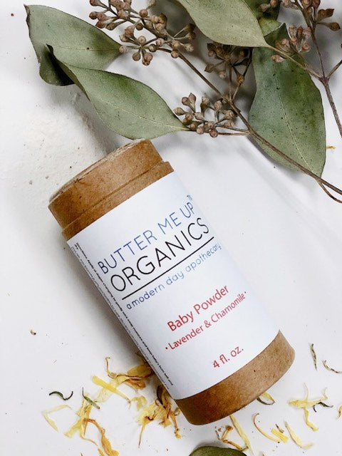 Poudre pour bébé entièrement naturelle sans talc / Poudre pour bébé biologique / Poudre féminine