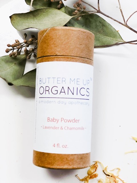 Poudre pour bébé entièrement naturelle sans talc / Poudre pour bébé biologique / Poudre féminine