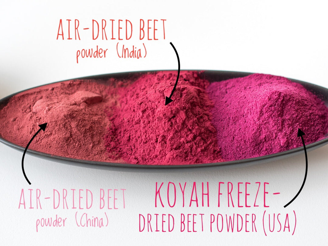Poudre de betterave biologique