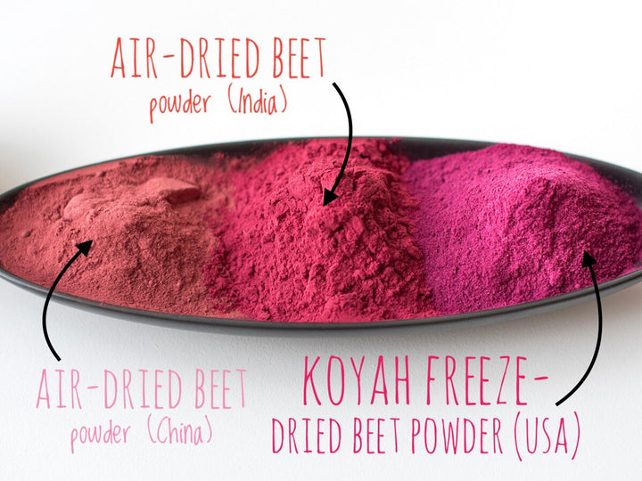 Poudre de betterave biologique