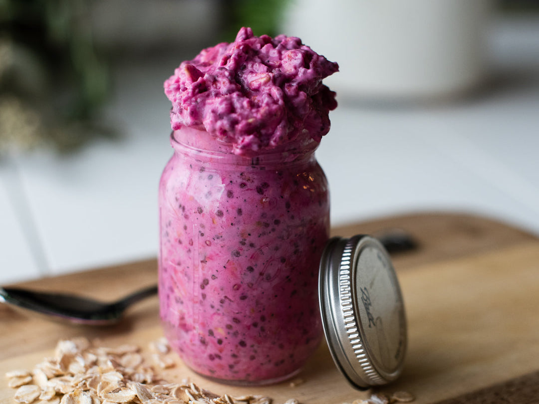 Poudre de fruit du dragon rose biologique