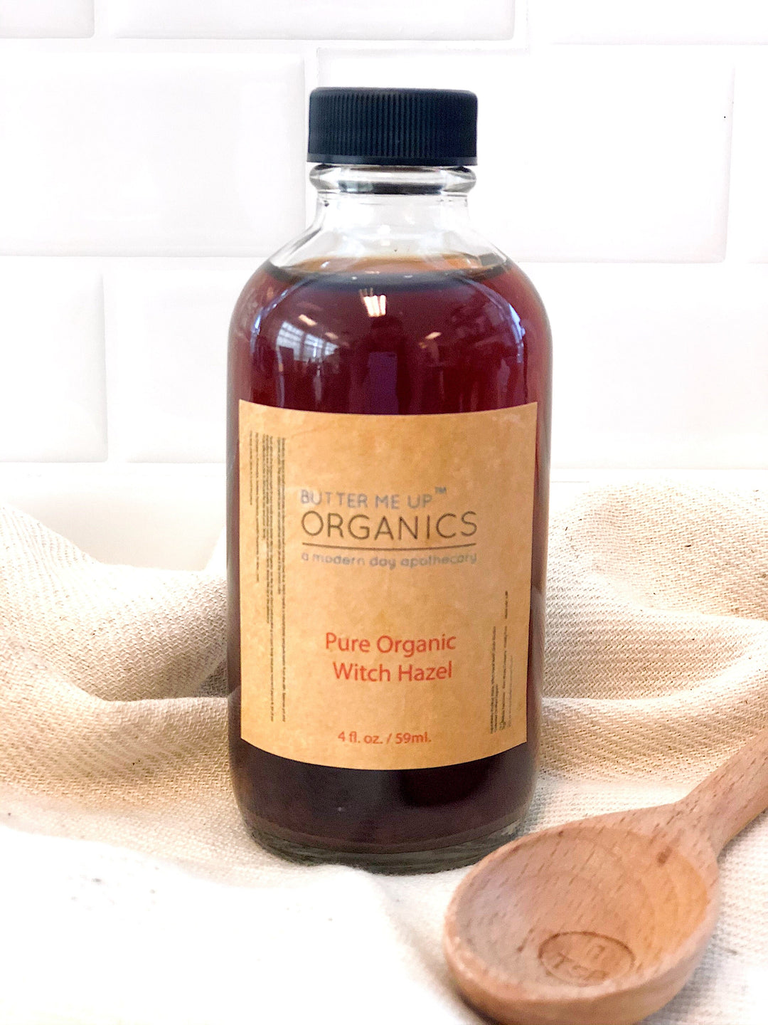 Hamamélis bio / Lotion tonique bio pour le visage / Imperfections / Acné / Neutralisant