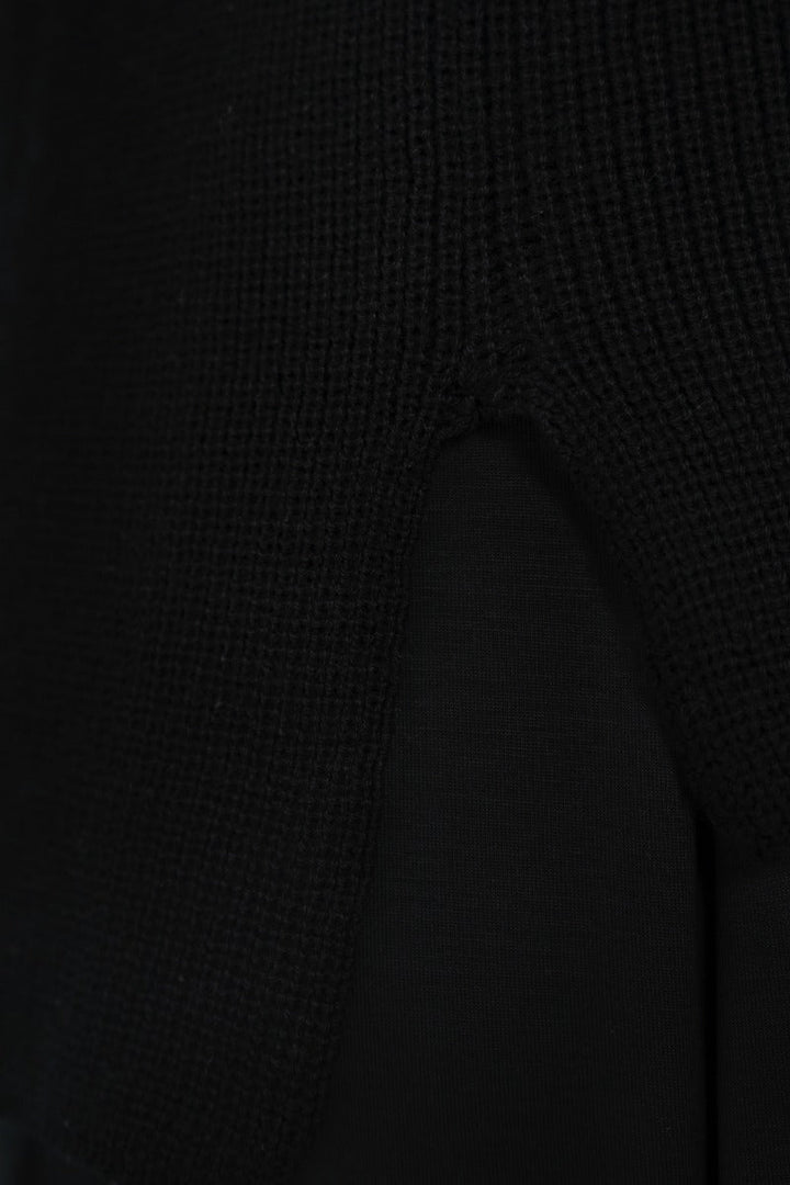 Ottawa  - High Neck Sweater - Licorice - Bed of Nails