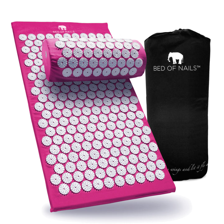BON Mat & Pillow - Pink - Bed of Nails