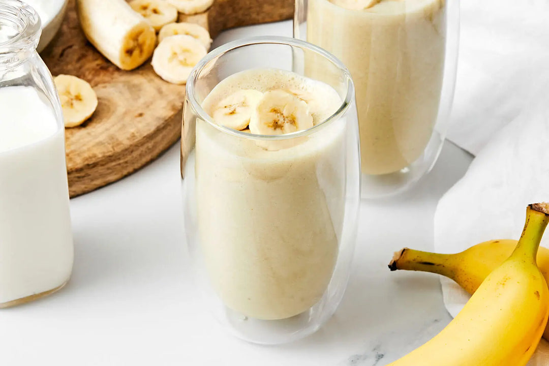 Easy Banana Smoothie Recipe with Koyah's Organic Banana Powder