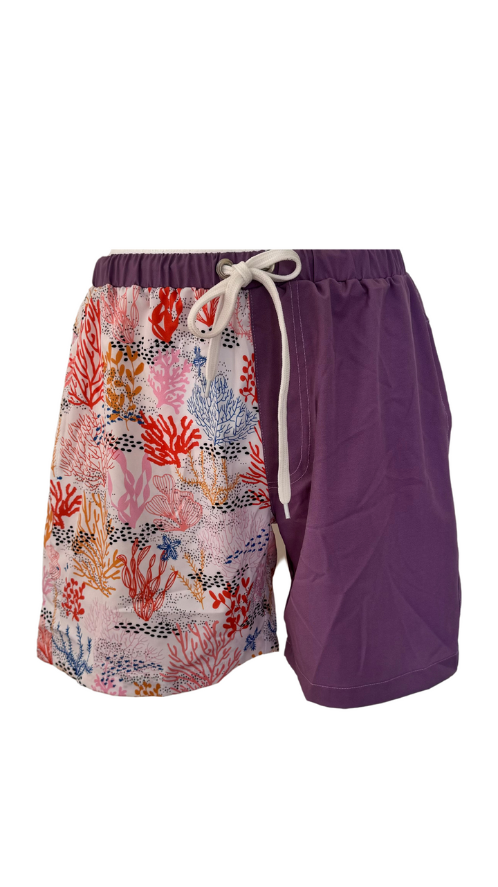 Coral Reef Swim Shorts - Bed of Nails