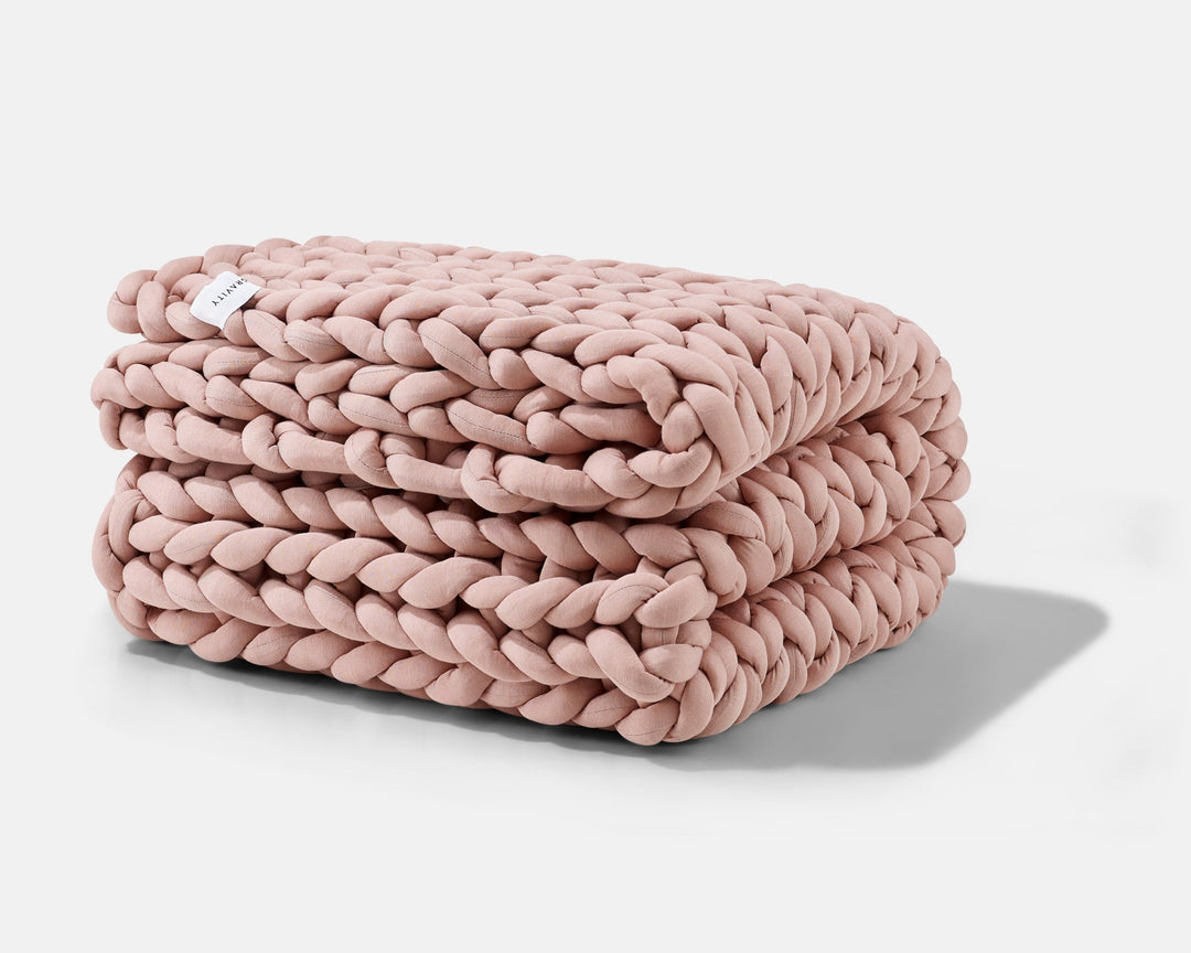 Gravity Chunky Knit Blanket - Bed of Nails