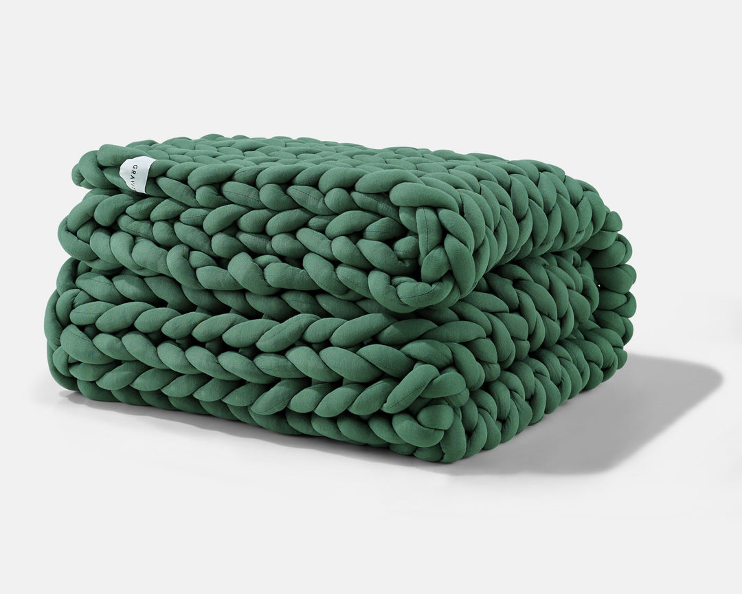 Gravity Chunky Knit Blanket - Bed of Nails