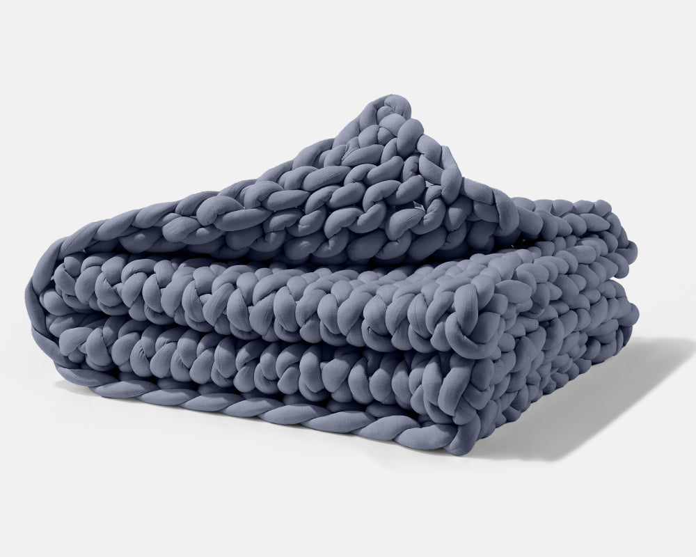 Gravity Chunky Knit Blanket - Bed of Nails