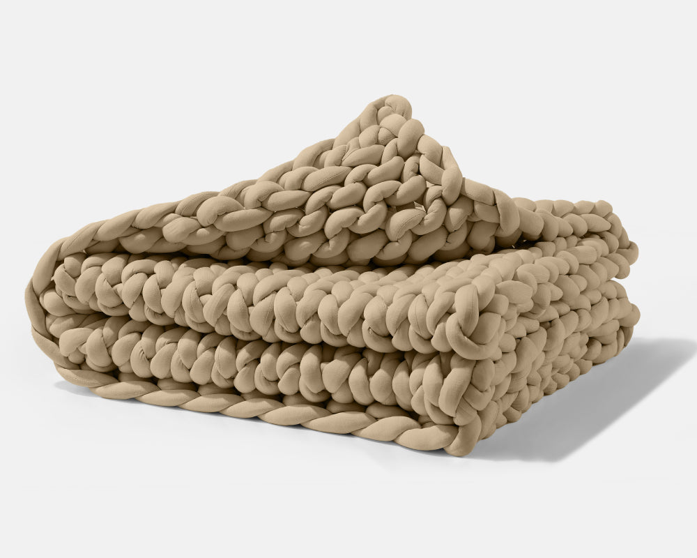 Gravity Chunky Knit Blanket - Bed of Nails