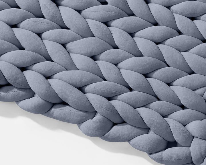 Gravity Chunky Knit Blanket - Bed of Nails