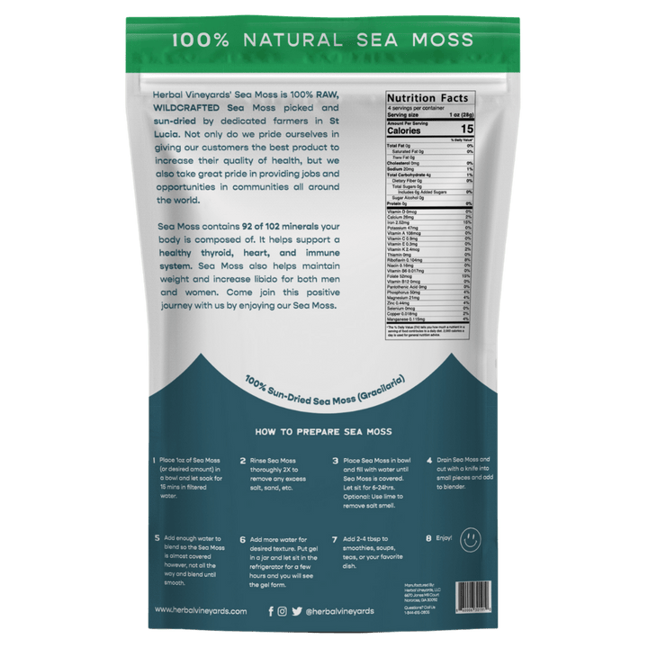 PREMIUM RAW SEA MOSS