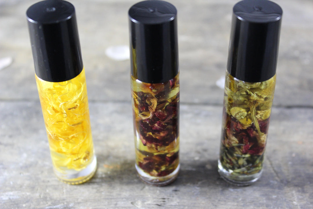 Organic Essential Oil Perfume / Perfume Oil/ Essential Oils / Herbal Oils/ Roll On Perfume / Happy Scent