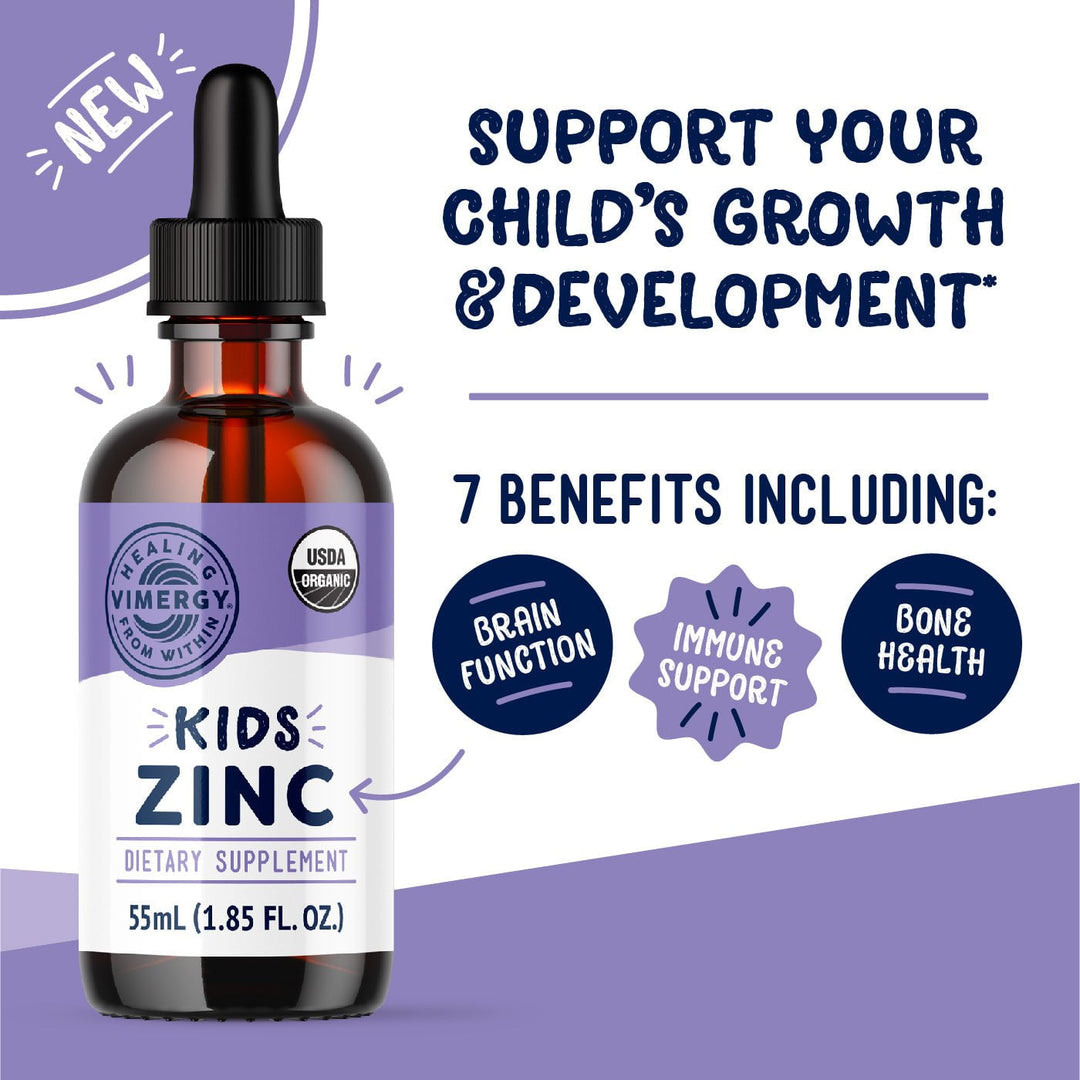 Kids Organic Liquid Zinc