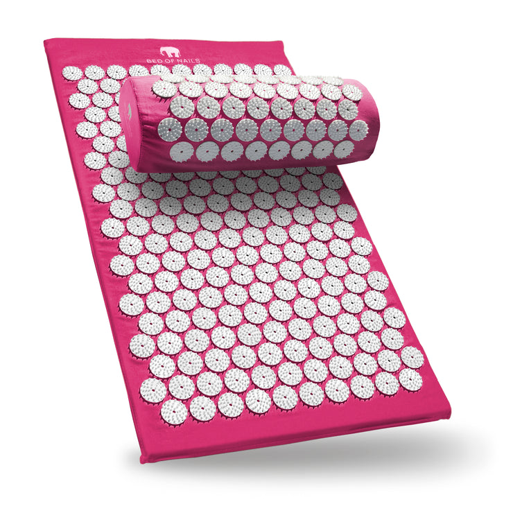 BON Mat & Pillow - Pink - Bed of Nails